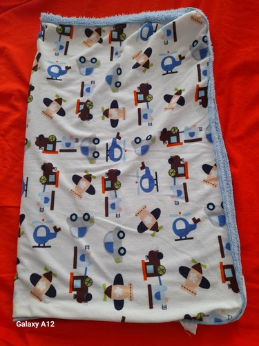 Baby decke blau - baby,