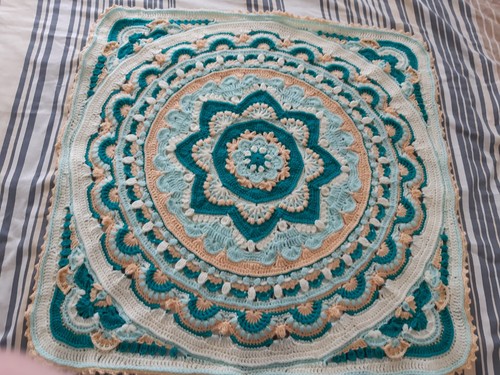 Babydecke mandala - babydecke,