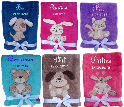 Babydecke kuschlig weich - , mit