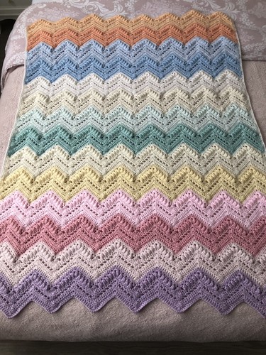 Regenbogen babydecke - regenbogen,