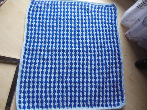 Neue baby wolldecke - baby, handarbeit