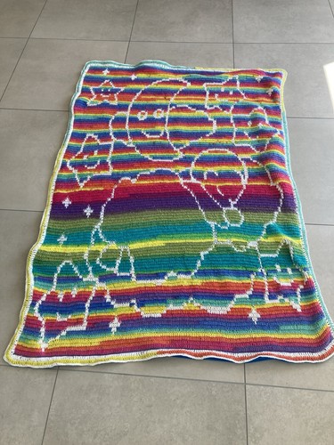 Baby decke 108x150 - baby, handarbeit