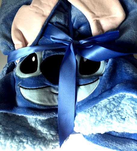 Stitch kuscheldecke blau - kuscheldecke,