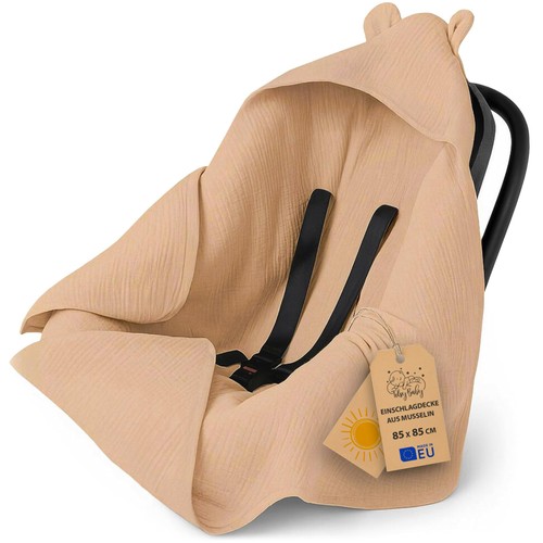 Musselin einschlagdecke - musselin,