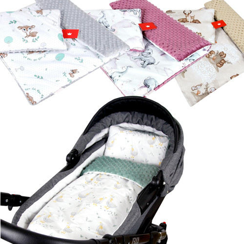Babylux babydecke minky 2tlg - babydecke,