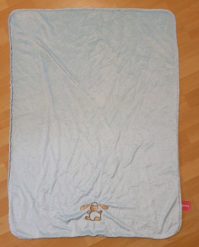 Flauschige baby decke - decke, hase