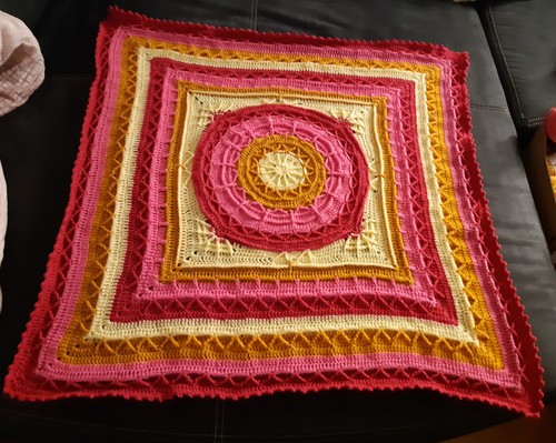 Babydecke mandala - babydecke,