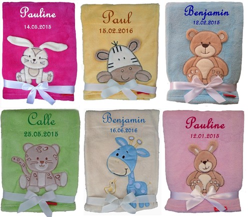 Kuschlige babydecke flauschig - kuschlige,