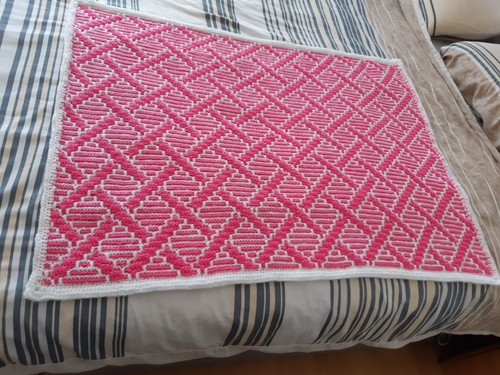 Babydecke mosaikmuster - ,